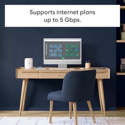 Introducing Amazon eero Pro 7 tri-band mesh Wi-Fi 7 router (newest model) - Supports internet plans up to 5 Gbps, Coverage up to 6,000 sq. ft., 3-pack